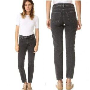 ACNE STUDIOS Boy Black Vtg Women's Jean Sz 27 / 32 Made In Italy